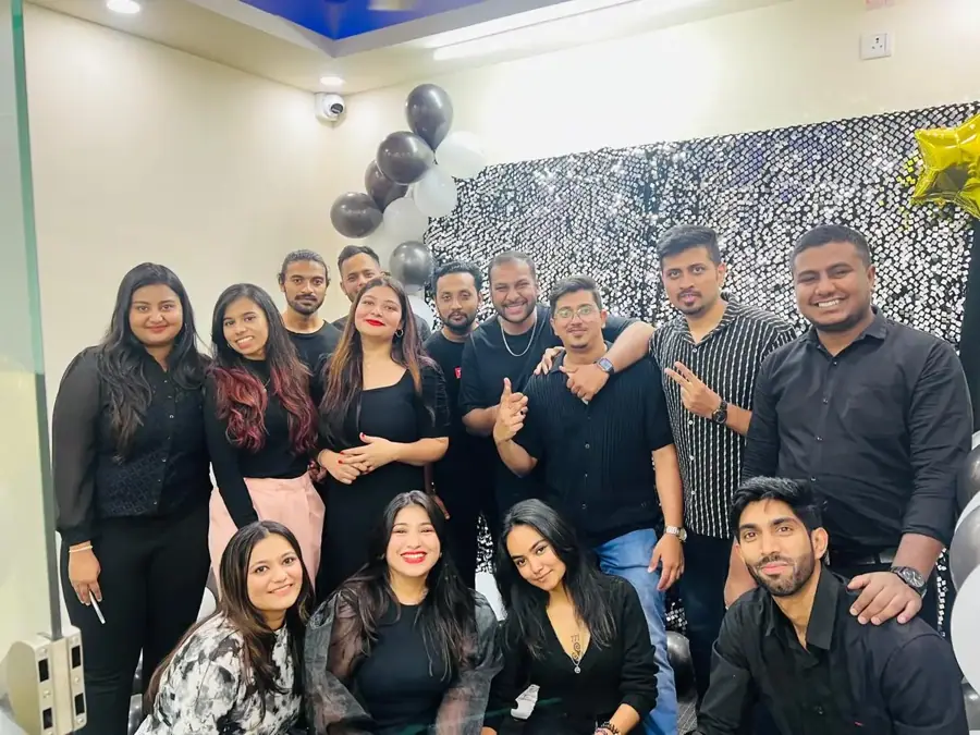 Team at the office