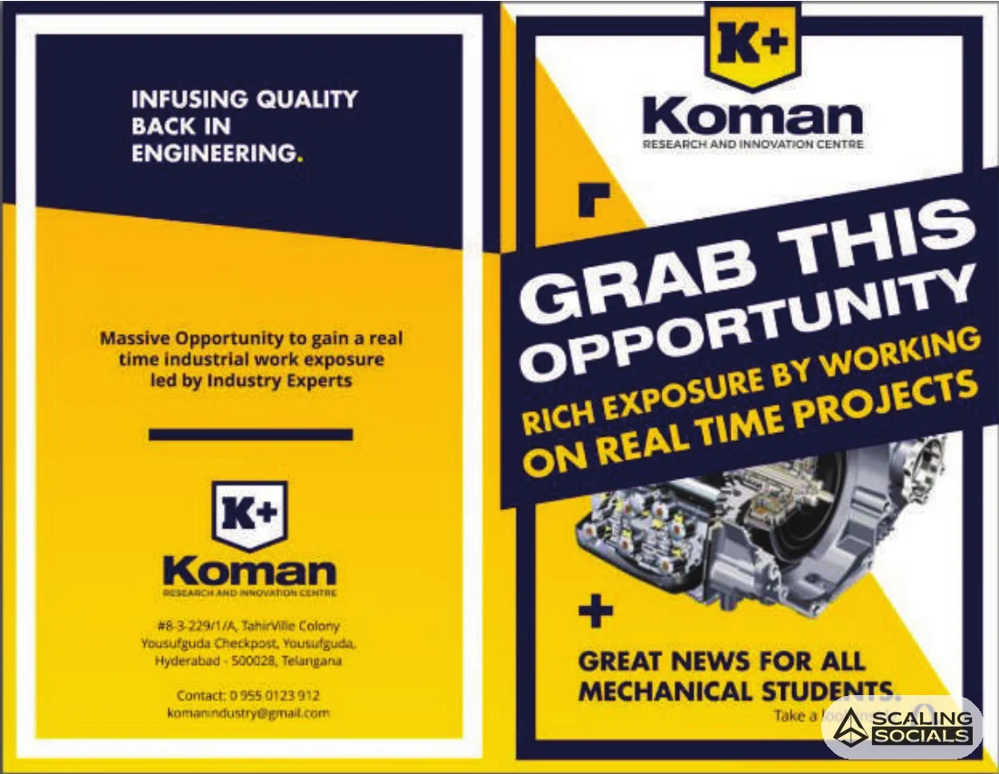 Industrial training programme brochure